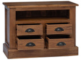 Storage Cabinet Natural 60 x 30 x 60 cm Solid Teak Wood 42017952