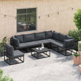 Garden Sofa Set with Cushion 8 pcs 3378873