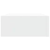 Wall-mounted Drawer Shelves 2 pcs White 40x23.5x10 cm MDF 330242