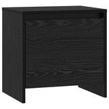 Bedside Cabinet Black Oak 45 x 34 x 44.5 cm Engineered Wood 8000983