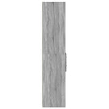 Highboard Grey Sonoma 45x42.5x185 cm Engineered Wood 3281453