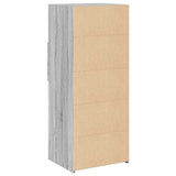 Highboard Grey Sonoma 50x42.5x124 cm Engineered Wood 846178
