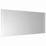 LED Bathroom Mirror Transparent 90 x 40 cm Tempered Glass 42045800