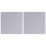 Frameless Mirror Tiles Glass 16 pcs 20.5 cm 3051482