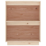 Console Cabinet 60x34x75 cm Solid Wood Pine 813819