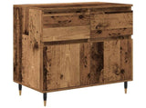 Sideboard Old Wood 60 x 35 x 70 cm Engineered Wood and Iron 881723