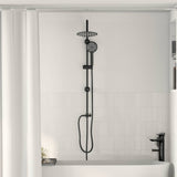 Shower System Black 47 x 20 x 95 cm Stainless Steel 42023407