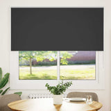 Roller Blind Blackout Black 150x130 cm Fabric Width 146.6 cm Polyester 4010852