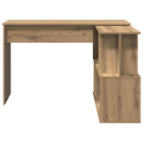Corner Desk Artisan Oak 200.5x50x76 cm Engineered Wood 855957