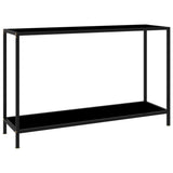 Console Table Black Tempered glass Medium Console Table 322840