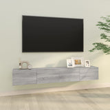 Wall TV Cabinets 2 pcs Grey Sonoma 100x30x30 cm Engineered Wood 820467