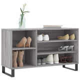 Shoe Cabinet Grey Sonoma 102x36x60 cm Engineered Wood 831426