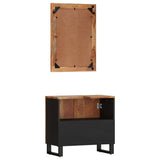 2 Piece Bathroom Furniture Set Solid Wood Reclaimed 3200635