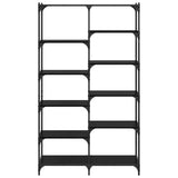 Bookshelf Black oak 100 x 32 x 170 cm Engineered wood 881892