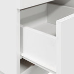 ZNTS Bedside Cabinets 2 pcs with 2 Drawers White 36x36x68 cm 858579