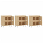 Sideboards 3 pcs Sonoma Oak Engineered Wood 3190200