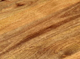 Table Top 80x40x2.5 cm Oval Solid Wood Mango 370142