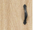 Highboard Sonoma Oak 69,5x34x180 cm Engineered Wood 3198180