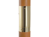 3 Garden Parasol, Pulley Operated Patio Umbrella, Wooden Table Market Umbrella with Rope Pulley T3398P315357