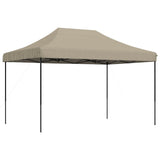 Party Tent Folding Taupe 279 x 410 x 315 cm Oxford Fabric 42023579