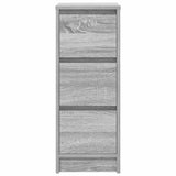 Sideboard Grey Sonoma 29.5x34x76 cm Engineered Wood 861639