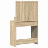 Dressing Table Sonoma Oak 75.5 x 41 x 135 cm Engineered Wood 865111