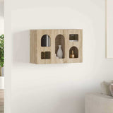 Hanging Cabinet Sonoma Oak 60 x 20 x 40 cm Engineered Wood 891376