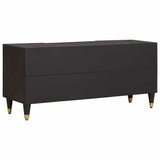 TV Cabinet with Drawer Black 105 x 33 x 46 cm Solid Mango Wood 4018822