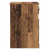 Side Cabinet 40 x 50 x 75 cm Engineered Wood Old Wood 881447