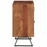 Drawer Cabinet Honey Brown 70x35x70 cm Solid Wood Acacia 358185