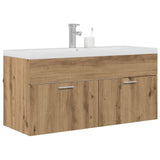 Bathroom Cabinet Artisan Oak 100 x 38.5 x 46 cm Engineered Wood 3415905