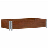 Garden Planter Brown 100x50 cm Solid Wood Pine 3295390