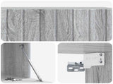 Wall-Mounted TV Cabinet Grey Sonoma 98 x 41 x 30 cm 898361