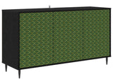 Sideboard GELEEN Black Oak 102 x 33 x 76 cm Engineered Wood 8006971