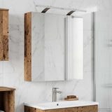 Bathroom Mirror Cabinet Old Wood 60 x 14.5 x 70 cm 889069