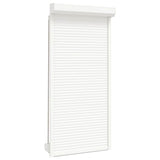 Roller Shutter Aluminium 100x210 cm White 144969