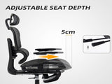 Multi-Adjustable Mesh Office Chair - Black T3398P377430