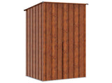 Garden Sheds Brown 103 x 86 x 200 cm Metal 42011296
