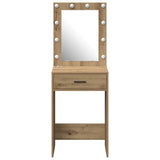Dressing Table Artisan Oak 50 x 41 x 135 cm Engineered Wood 865045