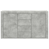 Sideboard Concrete Grey 120 x 36 x 69 cm Engineered Wood 3333859