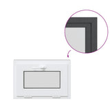 Basement Window RISOR 60x40 cm Tilt 2 Glazing Anthracite 4108420