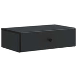 Wall-Mounted Side Table Black 59 x 34.5 x 17 cm Engineered Wood 899166