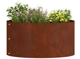 Planter Ring 5 pcs Brown 30 x 30 x 20 cm Weathering Steel 873605