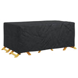 Furniture Cover Plain Black 240 x 140 x 90 cm 600D 4105809