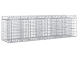 Gabion Raised Bed 2 pcs Silver 3422221