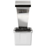 Garden Waterfall Stainless Steel 304 54.5 x 34 x 83 cm Silver 42040591