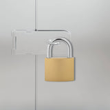 U Lock with Keys 50 pcs Brass Iron 42021941