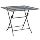 Garden Dining Set Anthracite Expanded metal mesh with e-coating 3084722