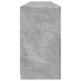 Sideboard with LED Lights Concrete Grey 164x37x67 cm 3209054