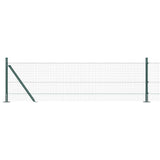 Welded Wire Fence with Concrete Base 50 x 0.6 m 3352465